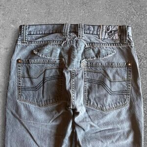 Vintage Metal Mulisha Button Fly Denim Jeans Men's waist 30'', Punk Grunge